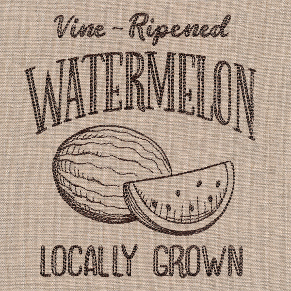 Summer Market - Locally Grown Watermelon