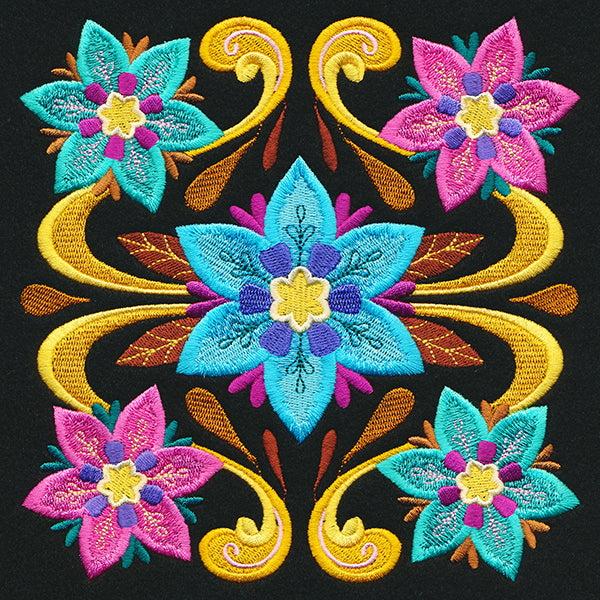 Kaleidoscope in Bloom Square