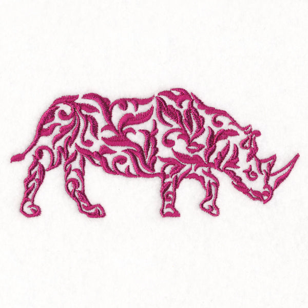 Damask in the Wild - Rhino