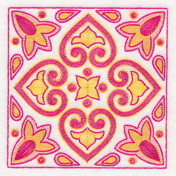 Moroccan Magic - Textured Heart