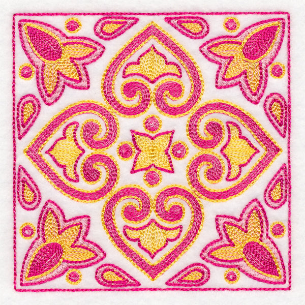 Moroccan Magic - Textured Heart