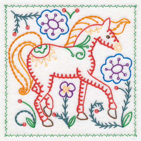 Bright Bazaar - Horse (Vintage)