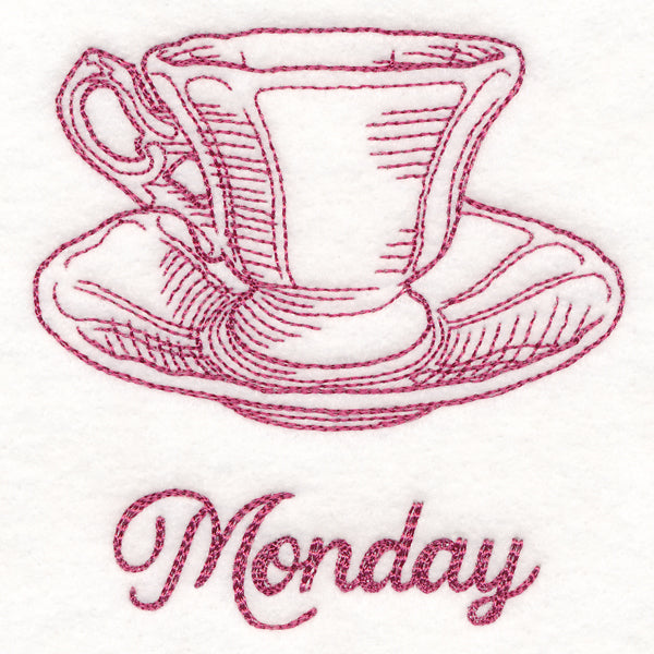 Radiant Garden Teacup - Monday