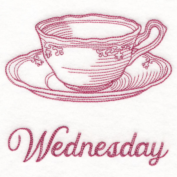 Radiant Garden Teacup - Wednesday