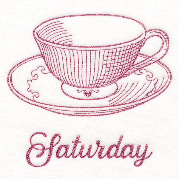 Radiant Garden Teacup - Saturday