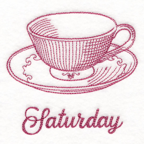 Radiant Garden Teacup - Saturday