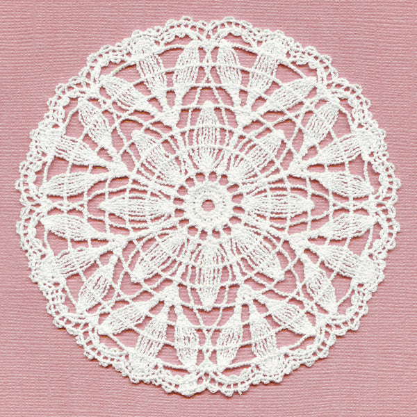 Petal Bouquet Doily (Battenburg Lace)