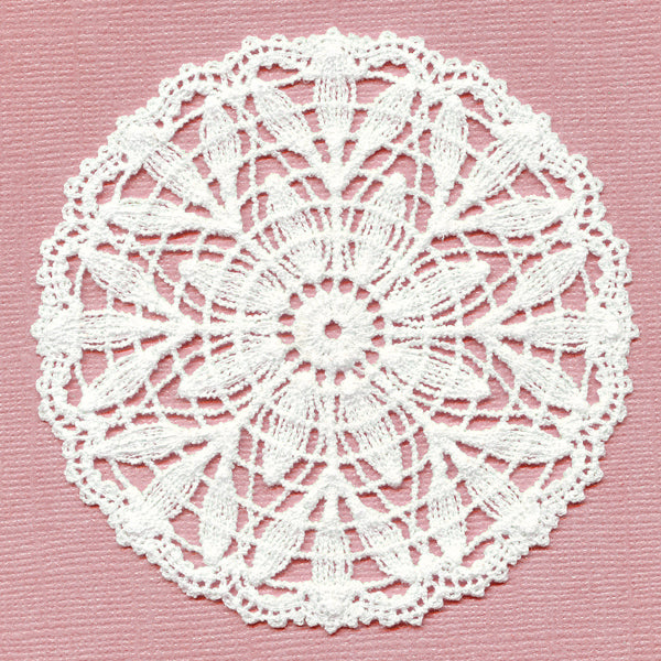 Petal Bouquet Doily (Battenburg Lace)