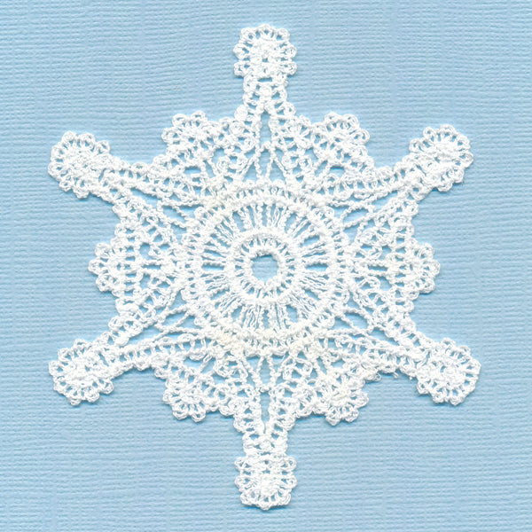 Celestial Snowflake (Battenburg Lace)