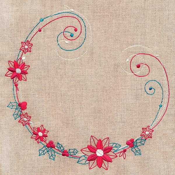 Delicate Christmas Wreath