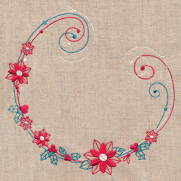 Delicate Christmas Wreath