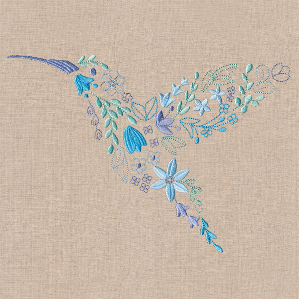 Delicate Wildflower Hummingbird