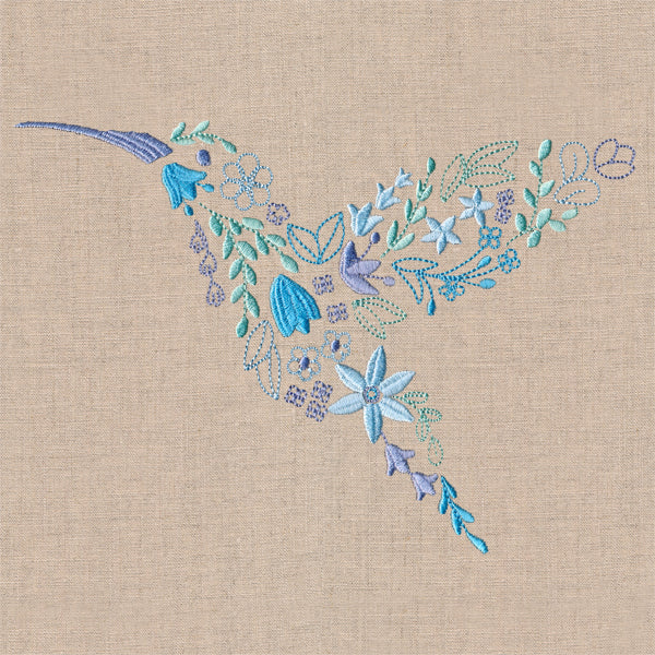 Delicate Wildflower Hummingbird