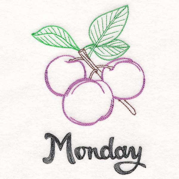 Plums on Monday (Vintage)