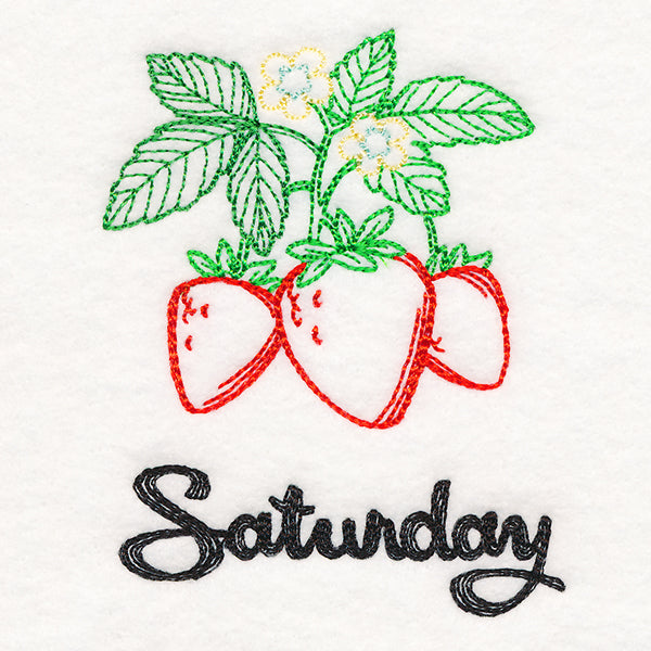 Strawberries on Saturday (Vintage)