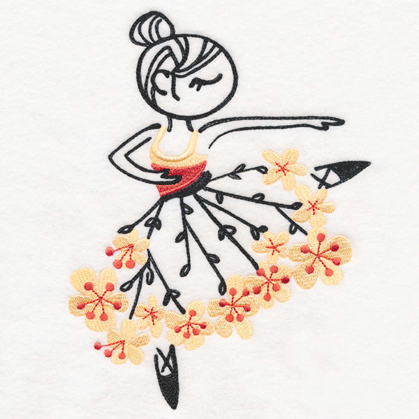 Cherry Blossom Ballerina