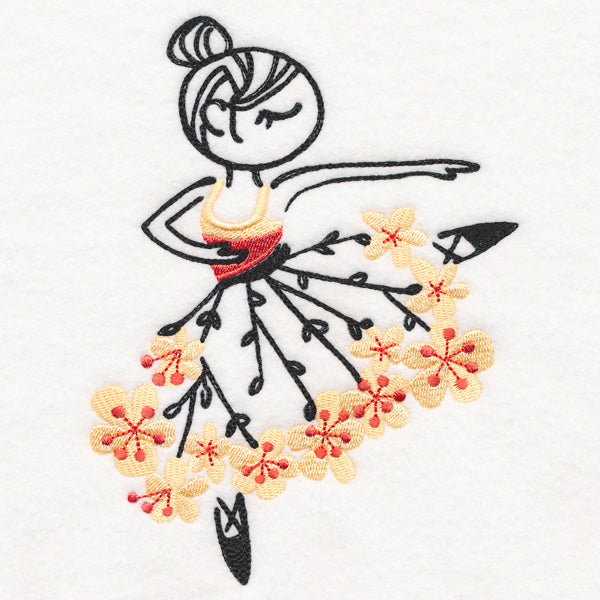 Cherry Blossom Ballerina