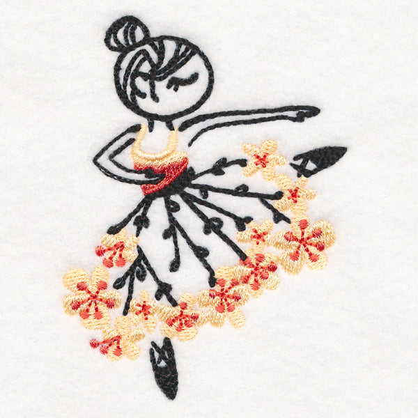 Cherry Blossom Ballerina