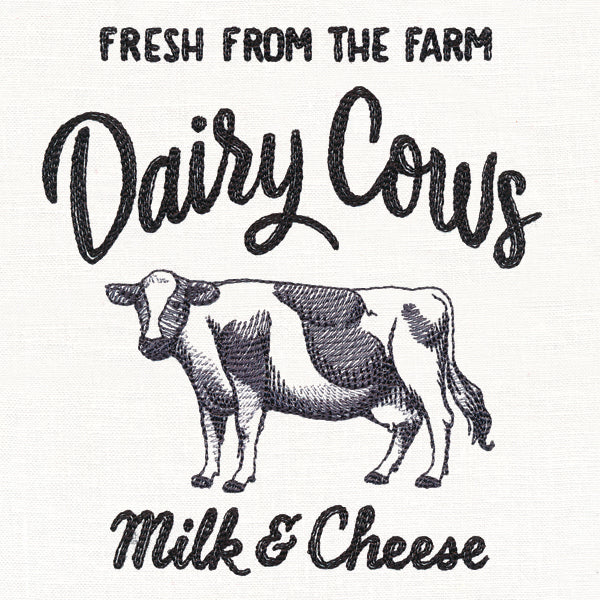 County Fair Sign - Dairy Cows