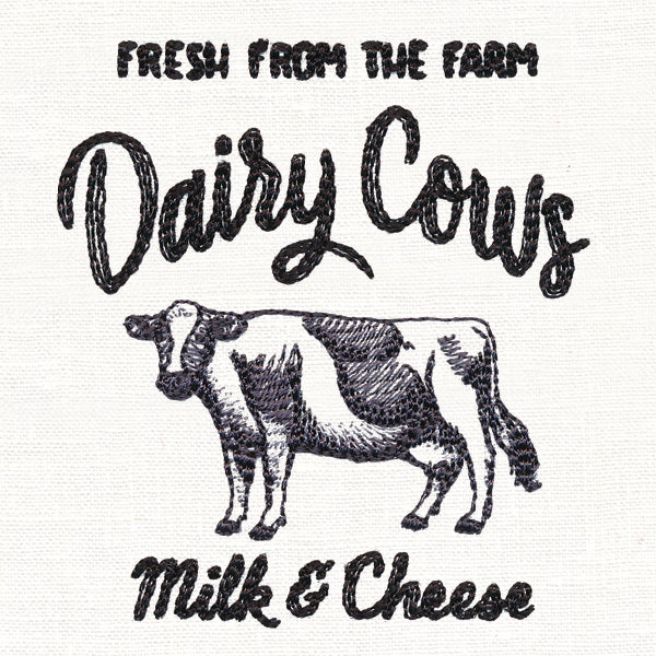 County Fair Sign - Dairy Cows