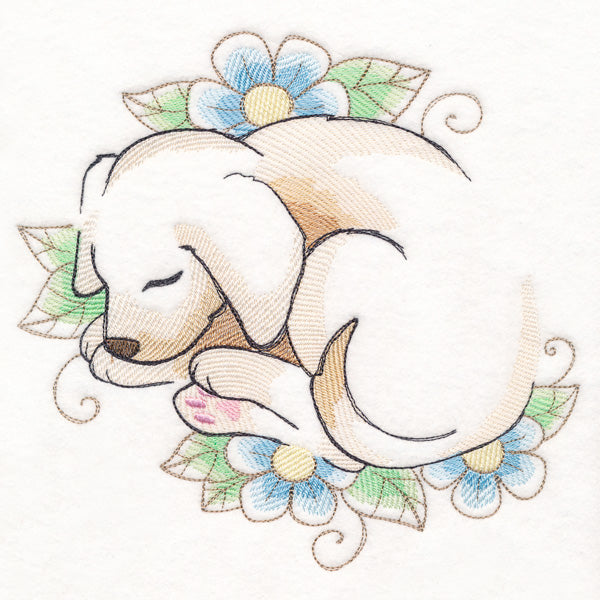 Soft Sleepy Puppy