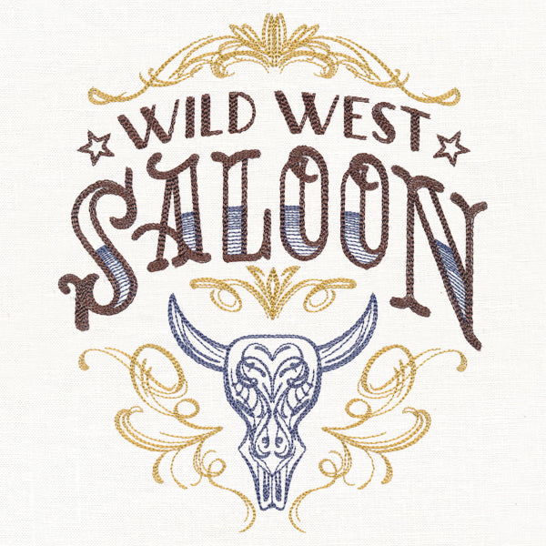 Wild West Saloon Sign