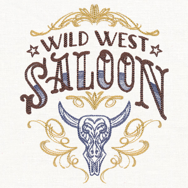 Wild West Saloon Sign