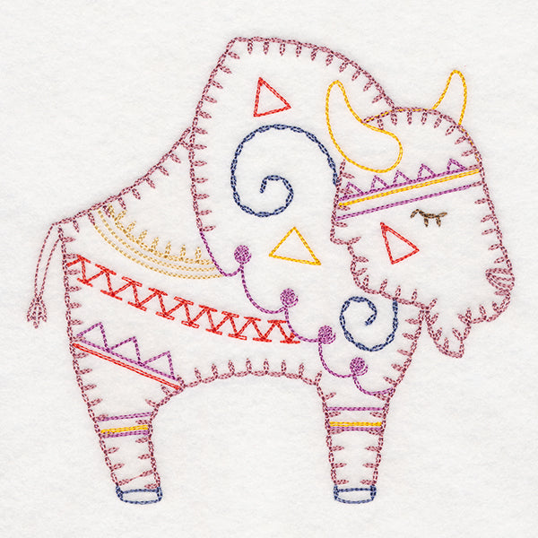 Southwestern Animals - Buffalo (Vintage)