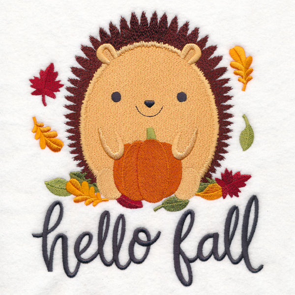 Hello Fall Hedgehog