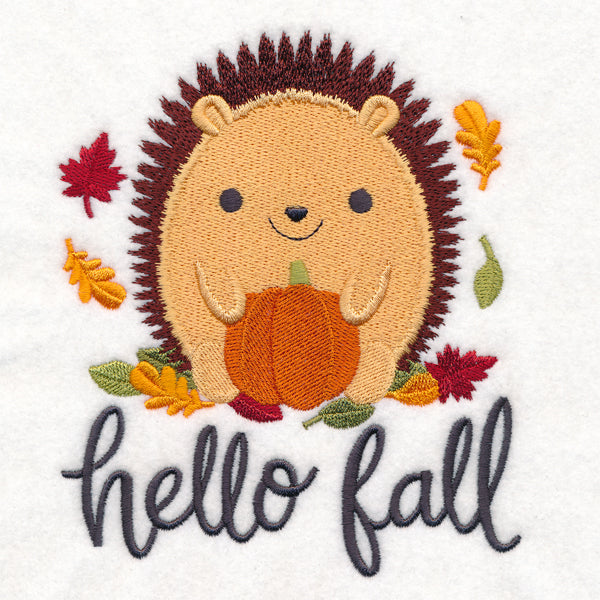 Hello Fall Hedgehog