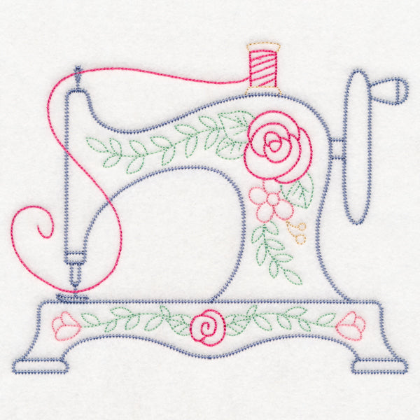 Vintage Stitches Sewing Machine