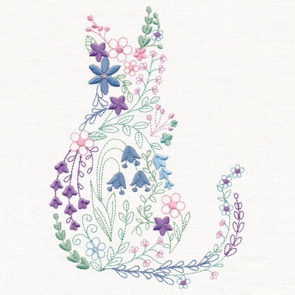 Delicate Wildflower Cat