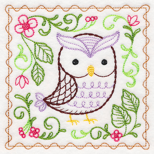 Woodland Charm - Owl (Vintage)