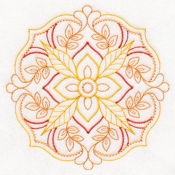 Autumn Elegance Medallion (Vintage)