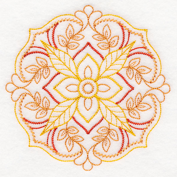 Autumn Elegance Medallion (Vintage)