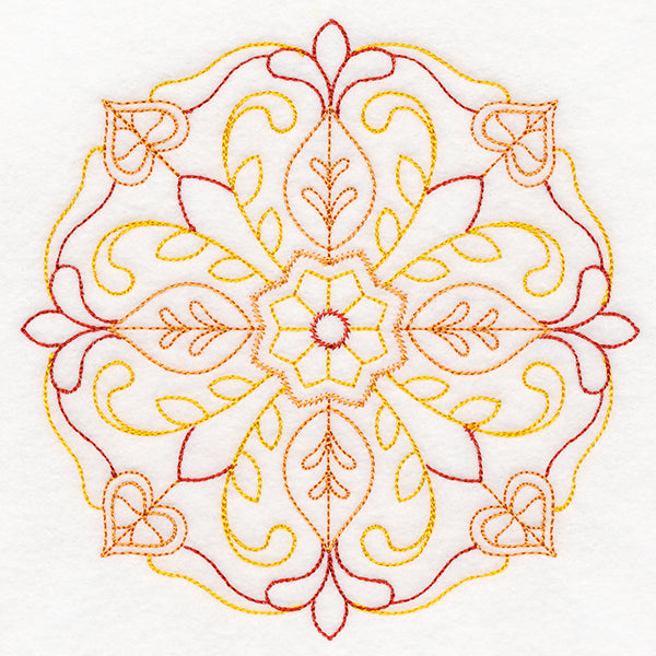 Autumn Flourish Medallion (Vintage)