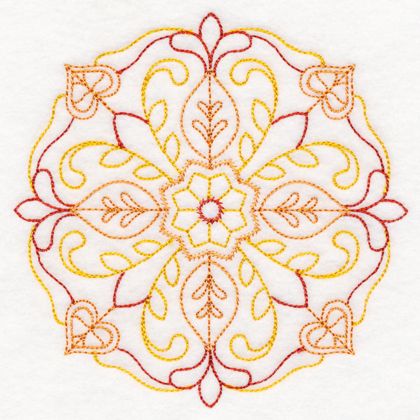 Autumn Flourish Medallion (Vintage)