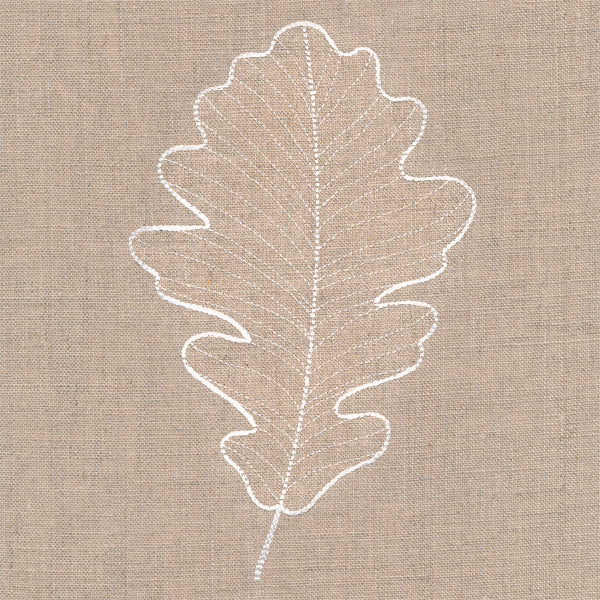 Rustic Autumn Oak Leaf