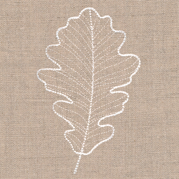 Rustic Autumn Oak Leaf