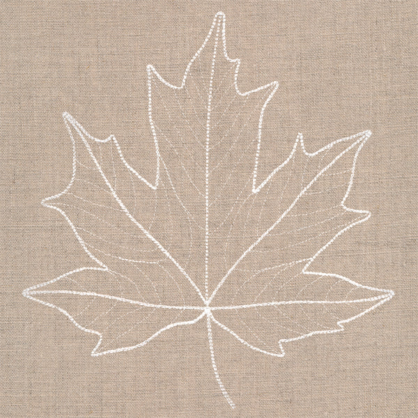 Rustic Autumn Maple Leaf