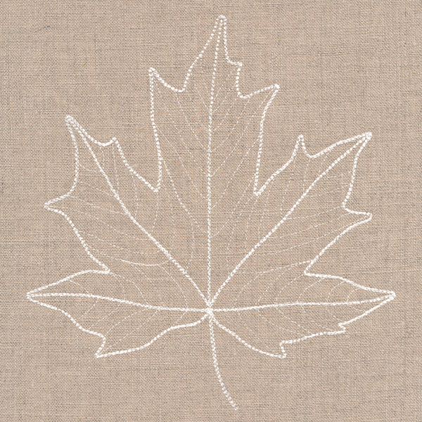 Rustic Autumn Maple Leaf