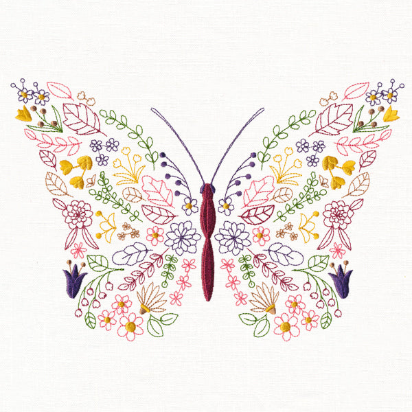 Autumn Wildflower Butterfly