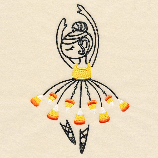 Candy Corn Ballerina