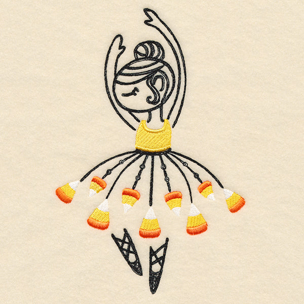 Candy Corn Ballerina