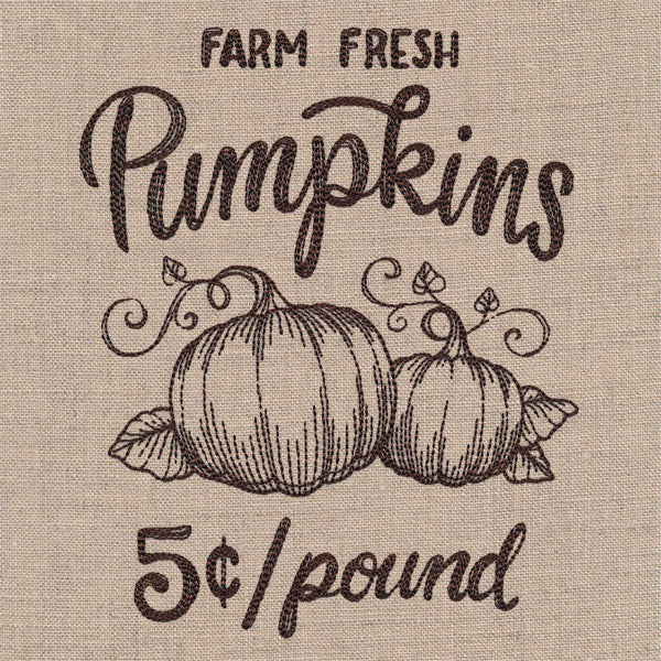 Autumn Market - Farm Fresh Pumpkins