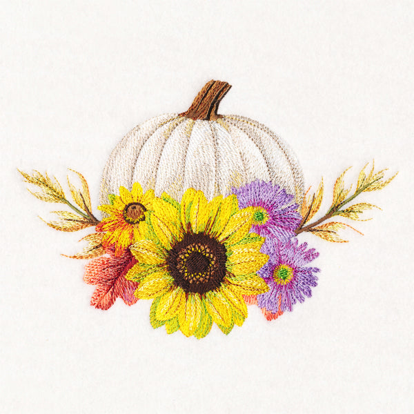 Pumpkin Bouquet in Watercolor