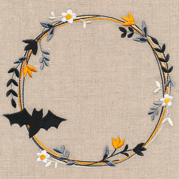 Batty & Beautiful Wildflower Wreath