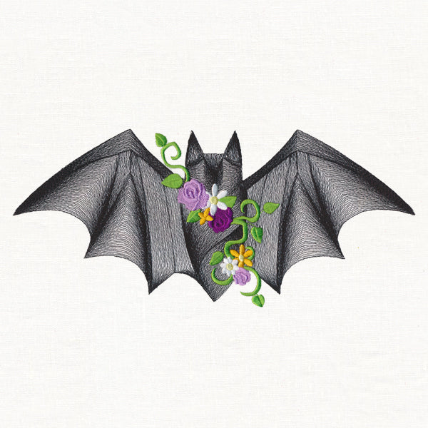 Spooky Chic Halloween Bat