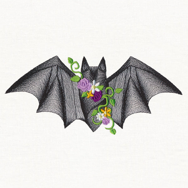 Spooky Chic Halloween Bat
