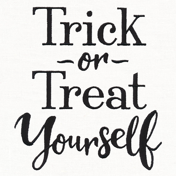 Trick-or-Treat Yourself